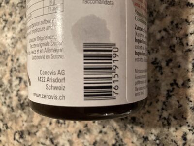 Confiture abricot du valais