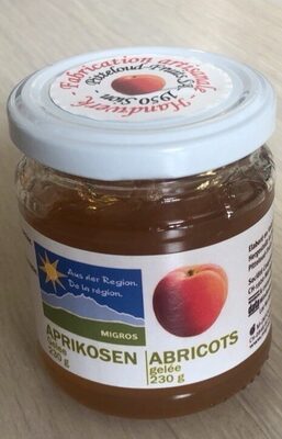 Gelée d’abricots front packaging