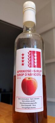 Sirop d'abricots