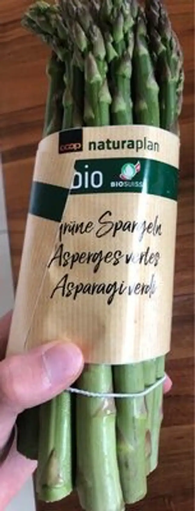 Asperges vertws bio