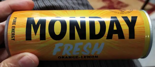 MONDAY ingredients label