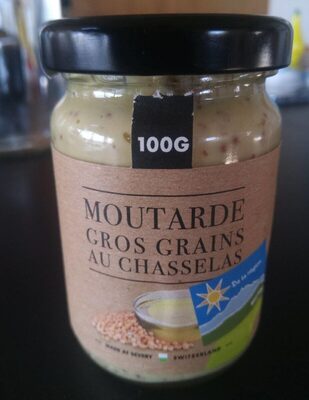Moutarde gros grains au chasselas