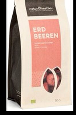 Erdbeeren gefriergetrocknet front packaging