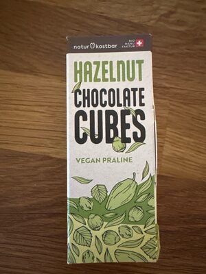 Hazelnut Chocolate Cubes