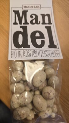 Mahler&Co Mandel bio in Rosenblutenschoggi