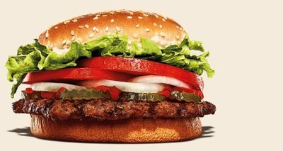 King Burger front packaging