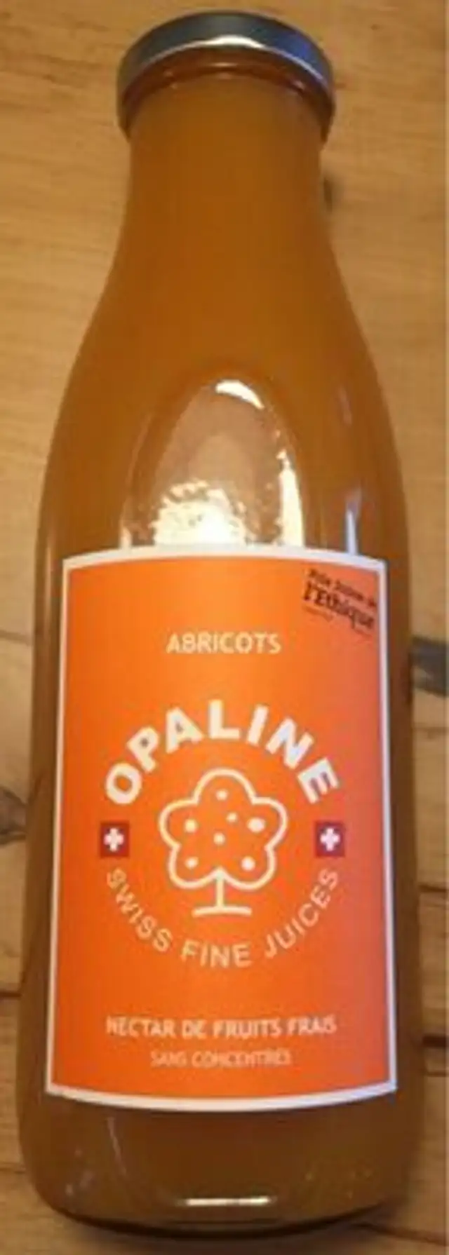 Nectar de fruit frais abricots