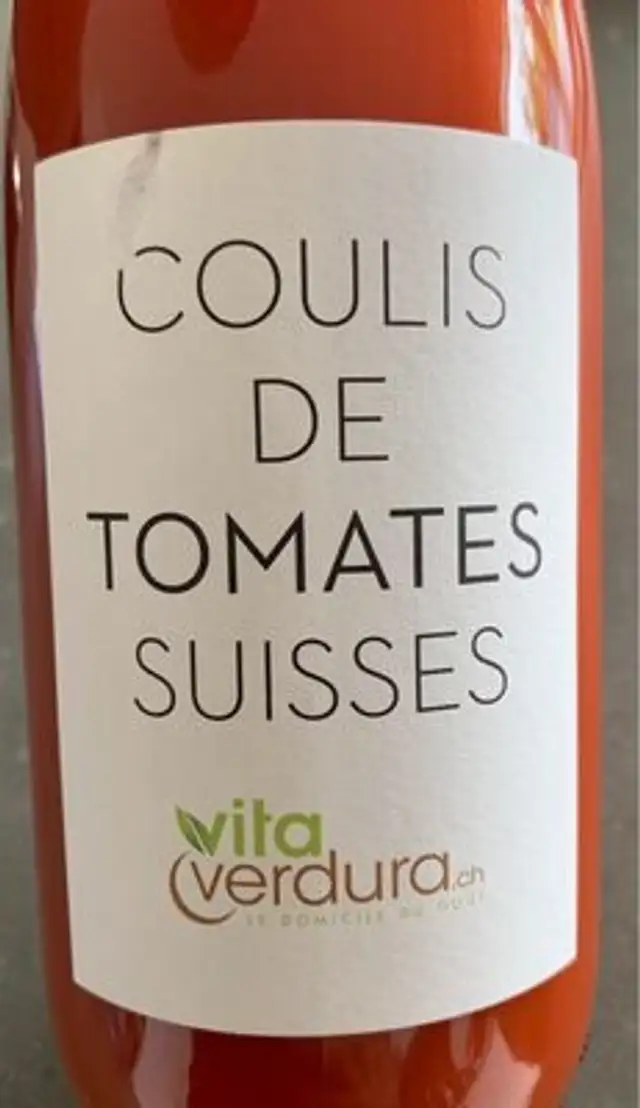 Coulis de tomates suisses