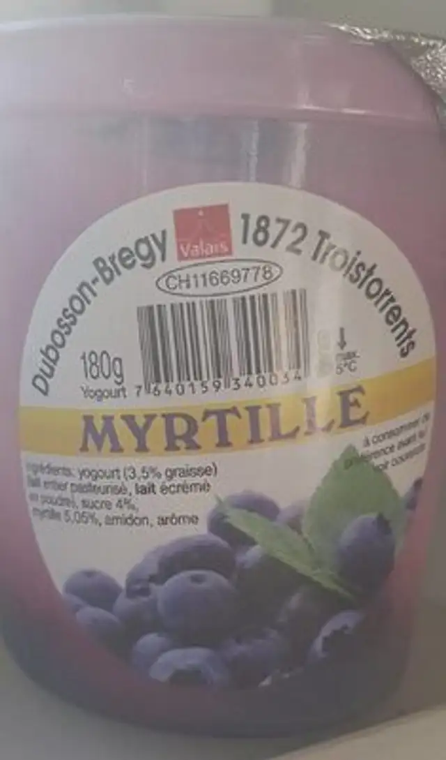 Jogourth myrtille