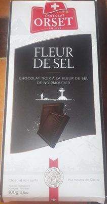 Chocolat noir à la fleur de sel de Noirmoutier