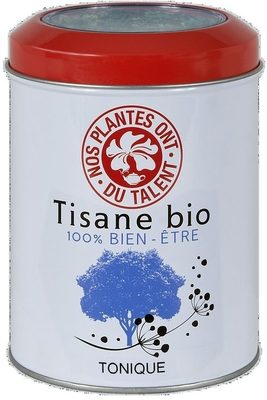 Tisane bio TONIQUE front packaging
