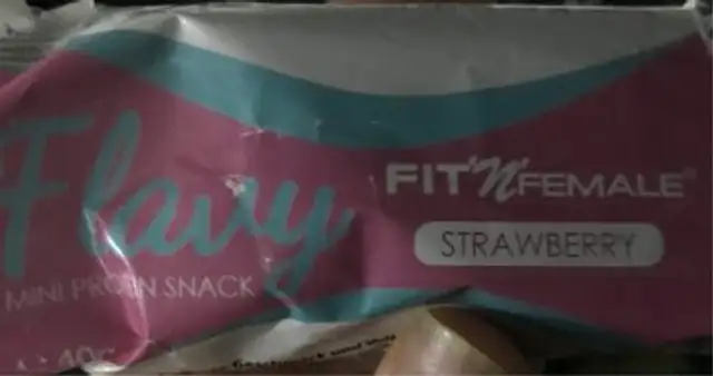 Flavy mini protein snack nutrition facts table