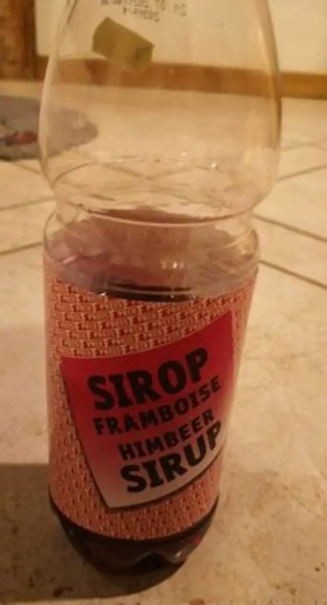 Sirop framboise