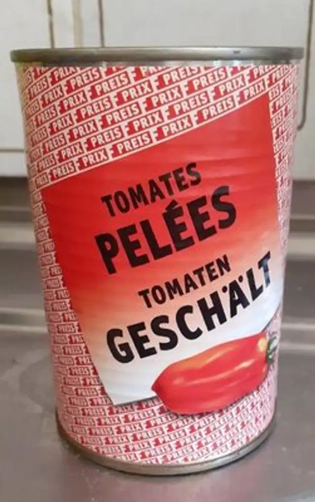 Tomates pelées