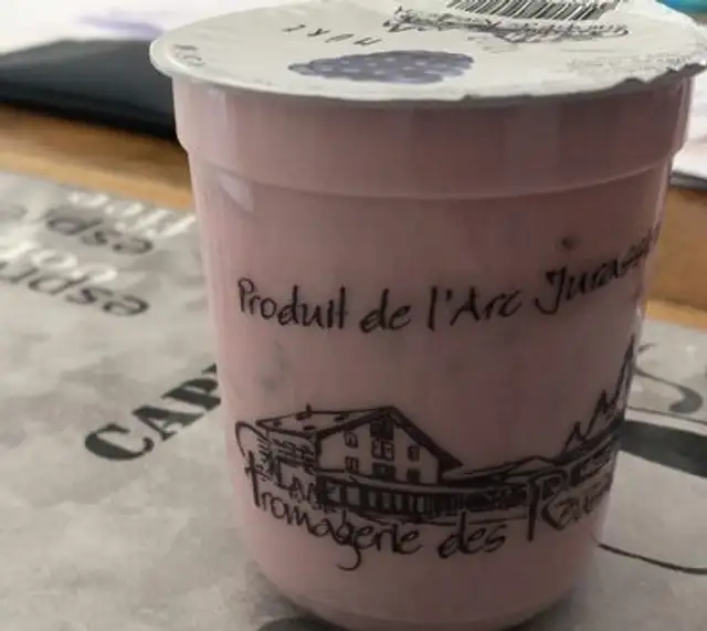 Yogourt de l’arc jurassien mûre