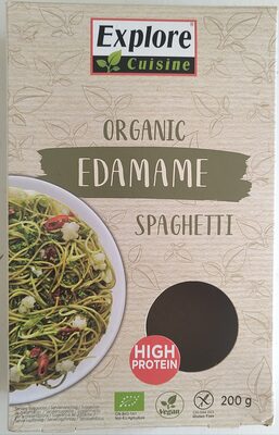 Spaghetti à base de soja vert