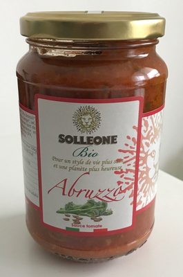 Sauce tomate Abruzzo front packaging