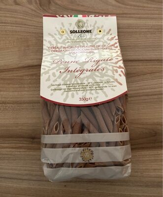 Penne rigate intégrales front packaging