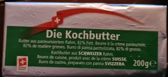 Beurre de cuisine