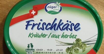 Frischkäse Kräuter  aux herbes