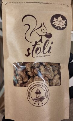 Baumnüsse mit Ahornsirup