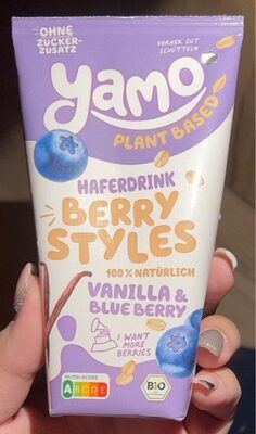 Yamo haferdrink berry styles
