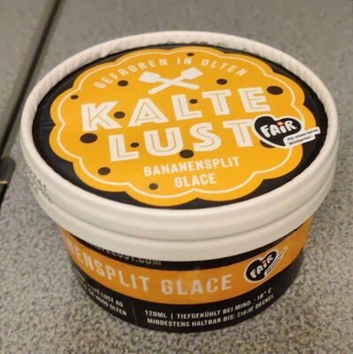 Banane Split glace front packaging
