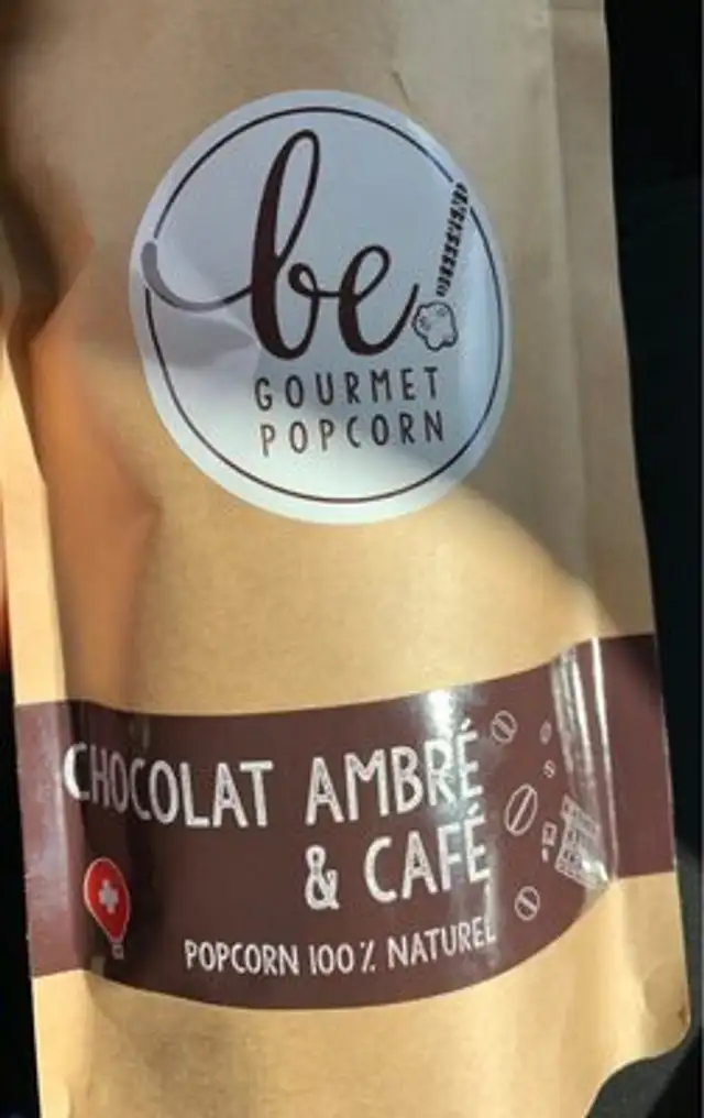 Be! Popcorn chocolat ambré & café