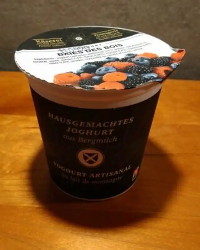 Yogourt baies des bois