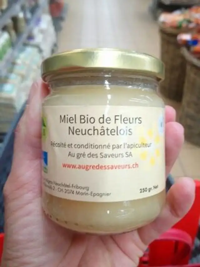 Miel bio de Neuchâtel