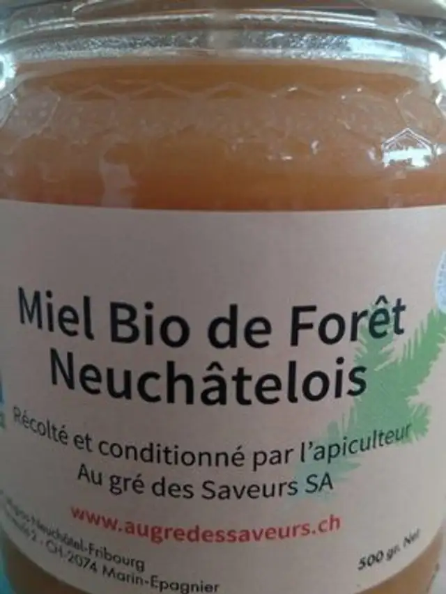 Miel Bio de Forêt Neuchâtelois