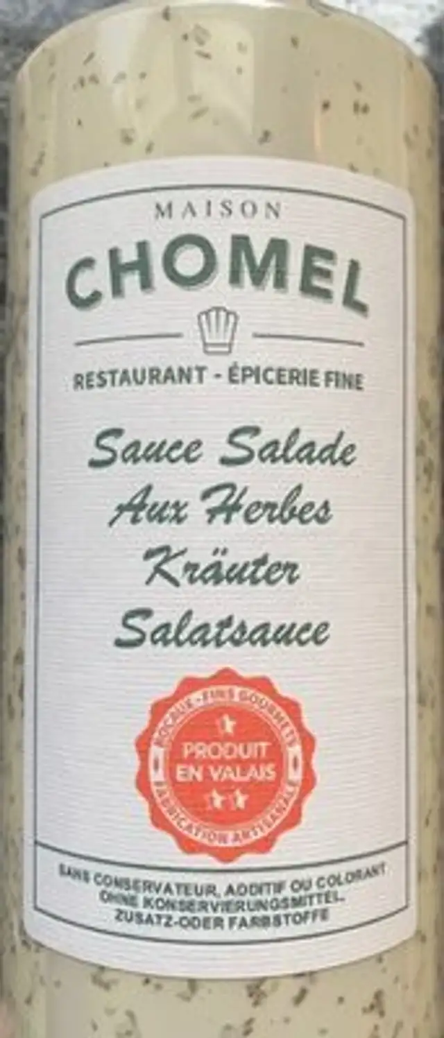 Sauxe salade aux herbes