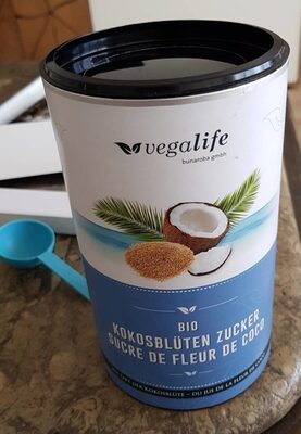 Sucre de fleur de coco front packaging