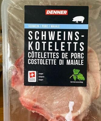 Côtelettes de porc