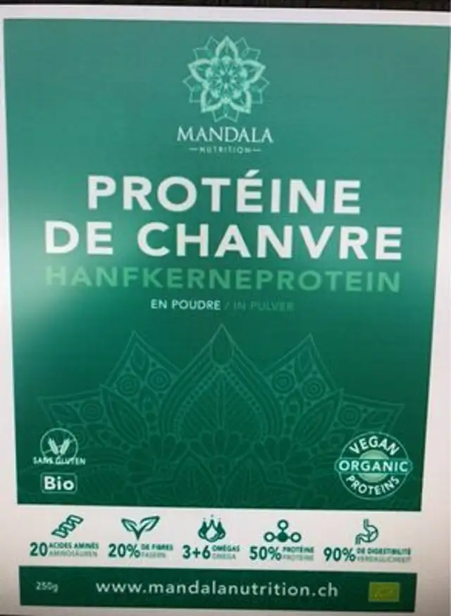 Proteine de chanvre