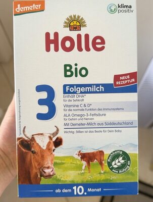 Bio formula (cow milk)