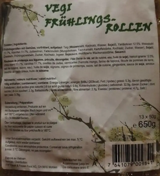 Vegi Fruhlings rollen