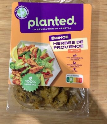 Emincé Herbe de Provence front packaging