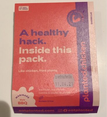 planted.chicken front packaging