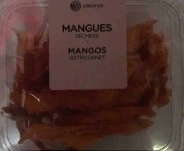 Mangue sechées