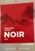 Chocolat suisse noir 72%