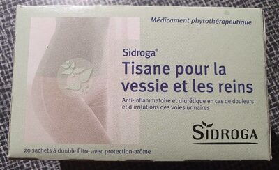 Tisane pour la vessie et les reins front packaging