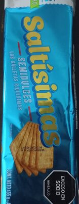 Galletas Saltísimas Semidulces