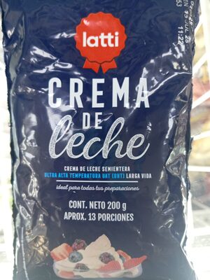 crema de leche