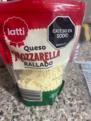 Queso Mozzarella Rallado