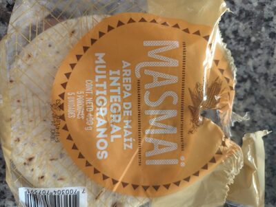 AREPA DE MAÍZ INTEGRAL MULTIGRANOS