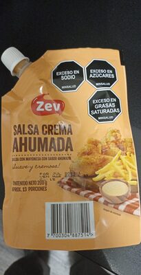 Salsa de crema ahumada