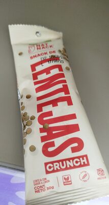 Snack lenteja y limon