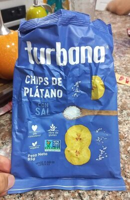 Turbana Chips de Plátano Con Sal