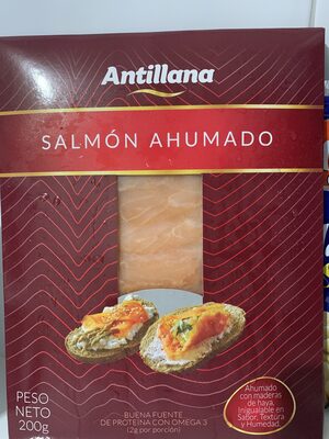 Salmón Ahumado front packaging